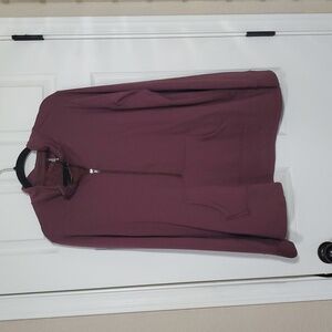Torrid Burgundy Half-Zip Pullover
